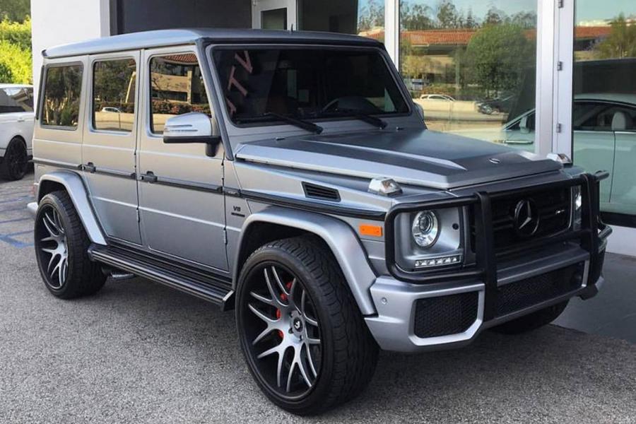 Mercedes-AMG G63 Matte Grey on Forgiato Wheels (S202) '2017